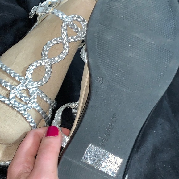 Silver Gladiator sandals - Picture 10 of 15